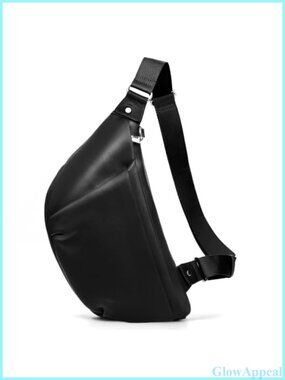 Genuine Leather Anti-Theft Crossbody Sling Bag RFID Blocking Travel